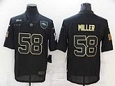 Nike Broncos 58 Von Miller Black 2020 Salute To Service Limited Jersey,baseball caps,new era cap wholesale,wholesale hats